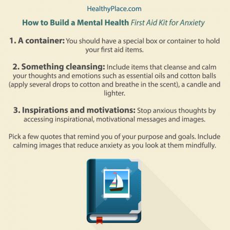 Condividi questa immagine sui kit di pronto soccorso per l'ansia