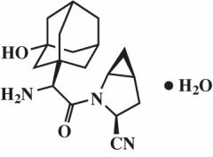 Saxagliptin Formula strutturale