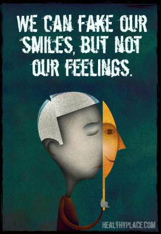 Citazione sullo stigma della salute mentale - Possiamo falsificare i nostri sorrisi, ma non i nostri sentimenti Possiamo falsificare i nostri sorrisi, ma non i nostri sentimenti.
