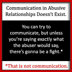 Desideri che la comunicazione nella tua relazione violenta possa essere più agevole? Se solo il tuo partner ascoltasse, potresti aggiustare tutto, giusto? Leggi ora. 