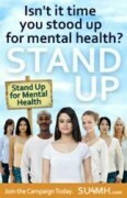 Ottieni i pulsanti Stand Up for Mental Health per sito Web, blog, profilo social