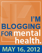 Distintivo del partito del blog di salute mentale