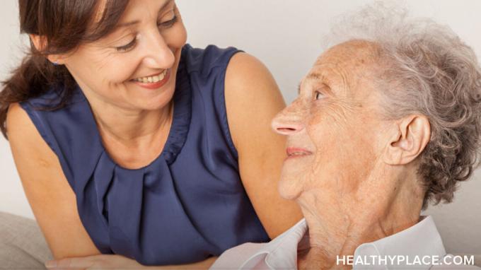 Trova suggerimenti utili per comunicare con i pazienti di Alzheimer e l'importanza di mantenerli attivi su HealthyPlace.