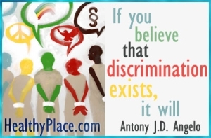 Citazione sulla discriminazione - Se ritieni che la discriminazione esista, lo farà